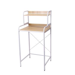 Estante De Metal Para Loggia O Ba&ntilde;o Blanco