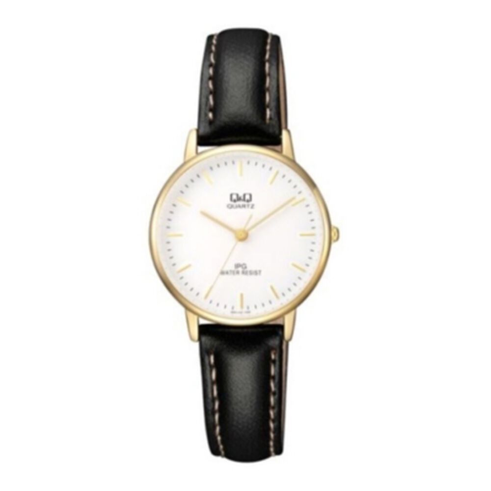 Reloj Qz01j101y Mujer Analogo Cuero image number 0.0