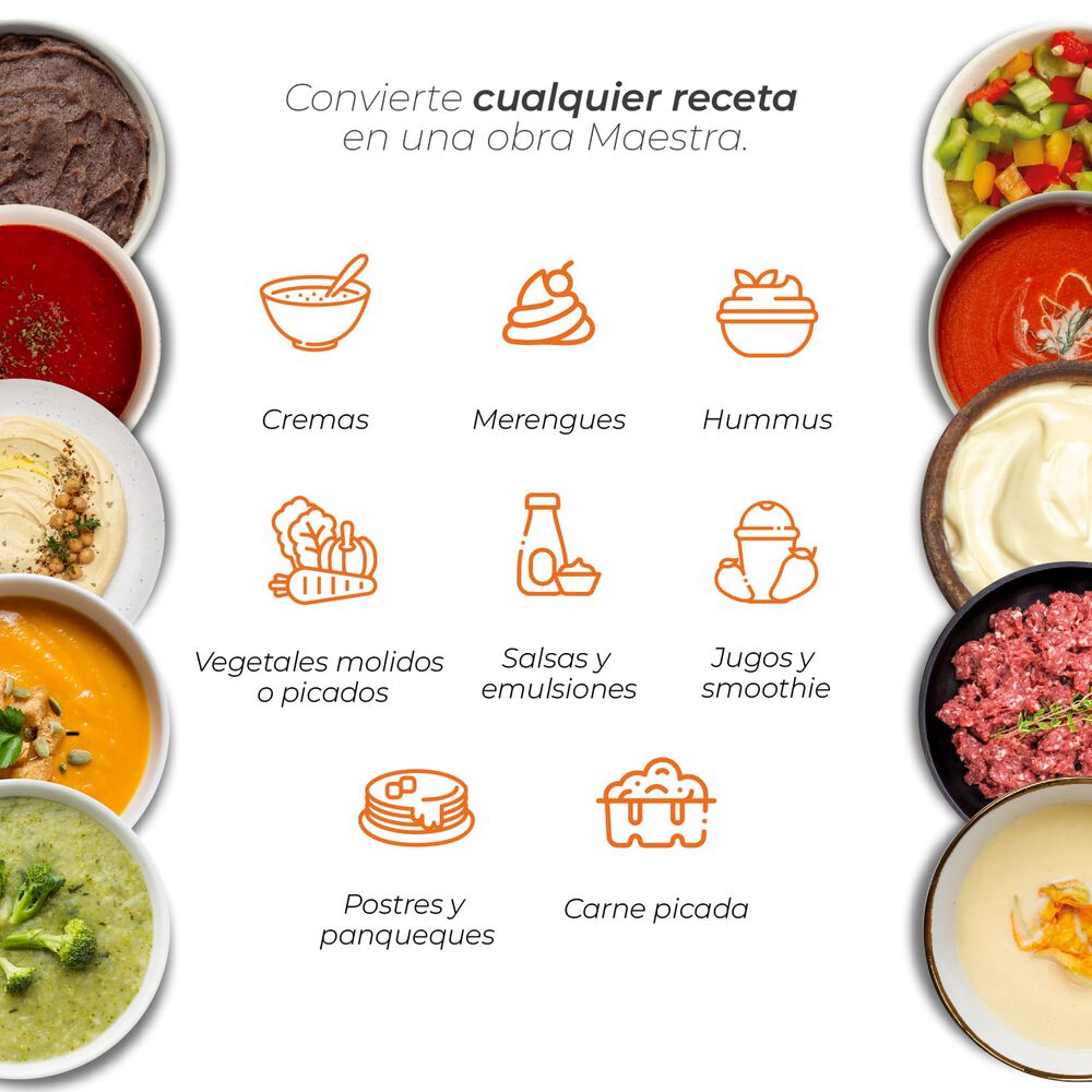 Minipimer Pro 1000w 5 En 1 image number 6.0