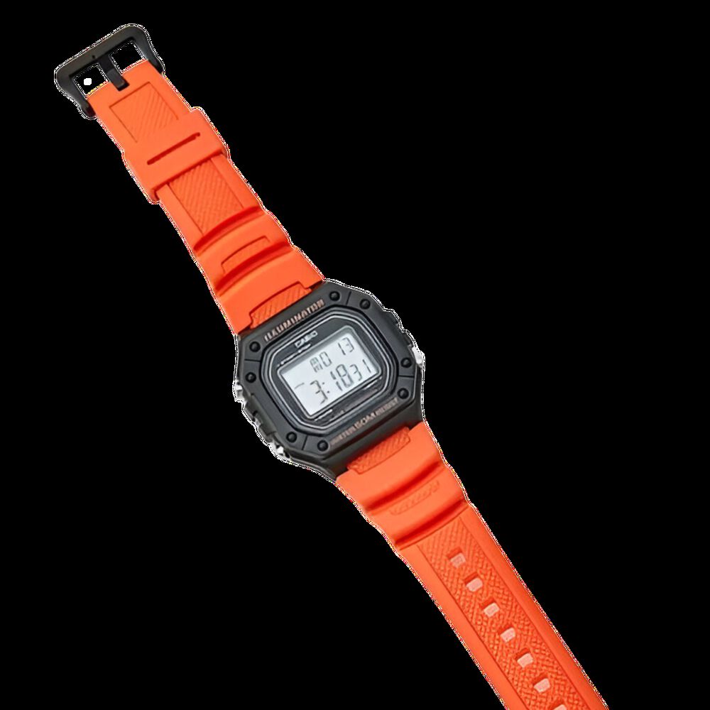 Reloj Casio Hombre W-218h-4b2vdf Orange Edition image number 4.0