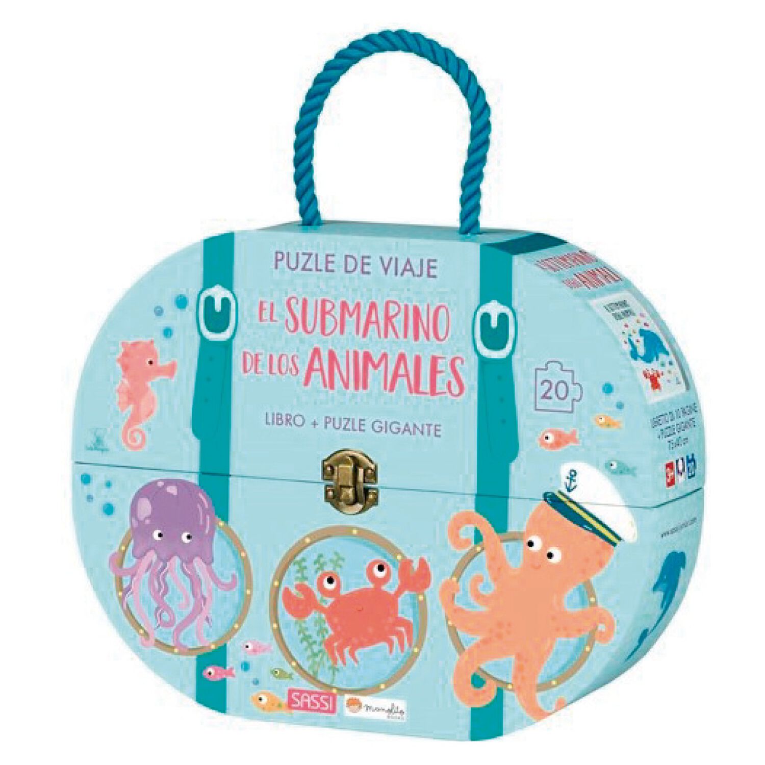 Libro Y Puzzle El Submarino De Los Animales image number 1.0
