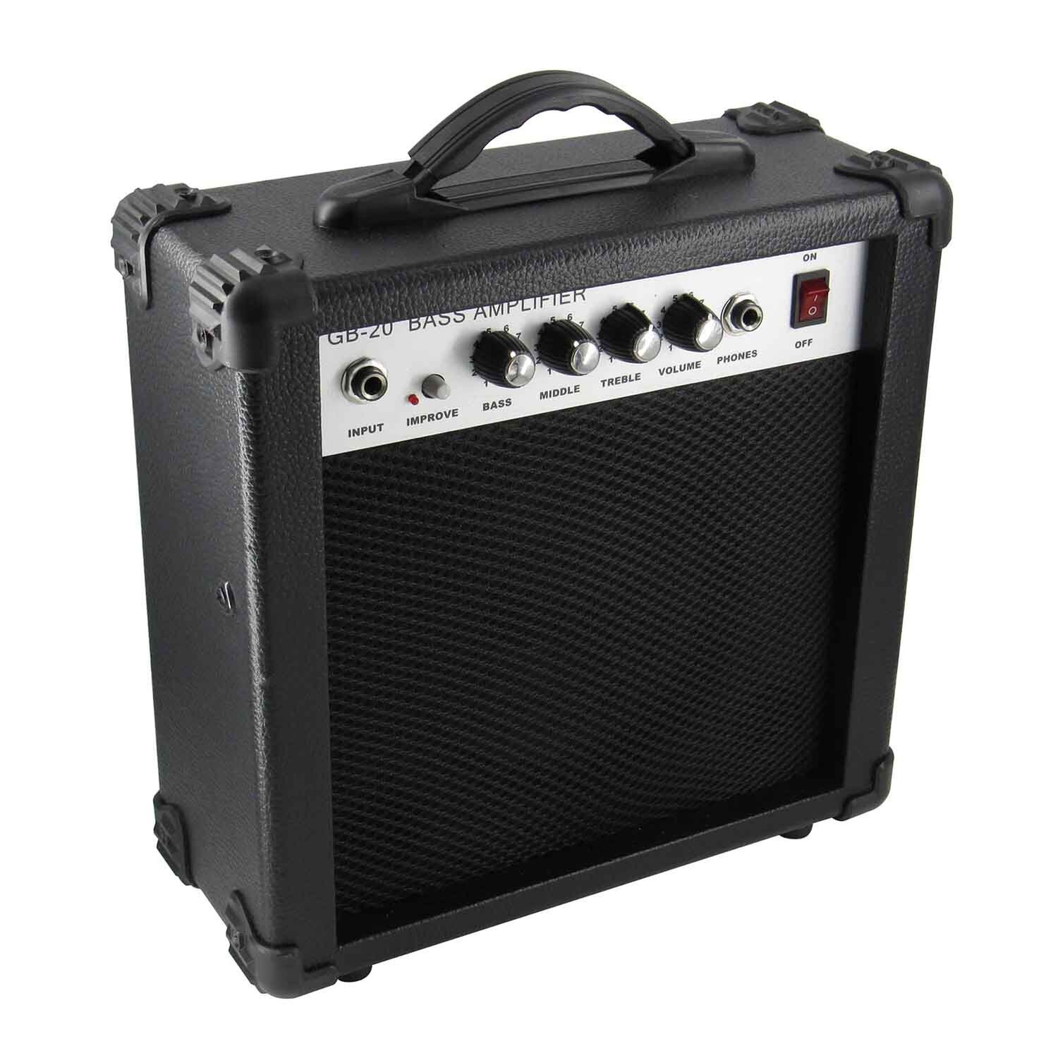 Bajo El&eacute;ctrico Fiddler Negro + Amplificador 20w image number 5.0