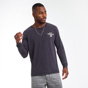 Polera Estampada Manga Larga Cuello Redondo Hombre Rolly Go