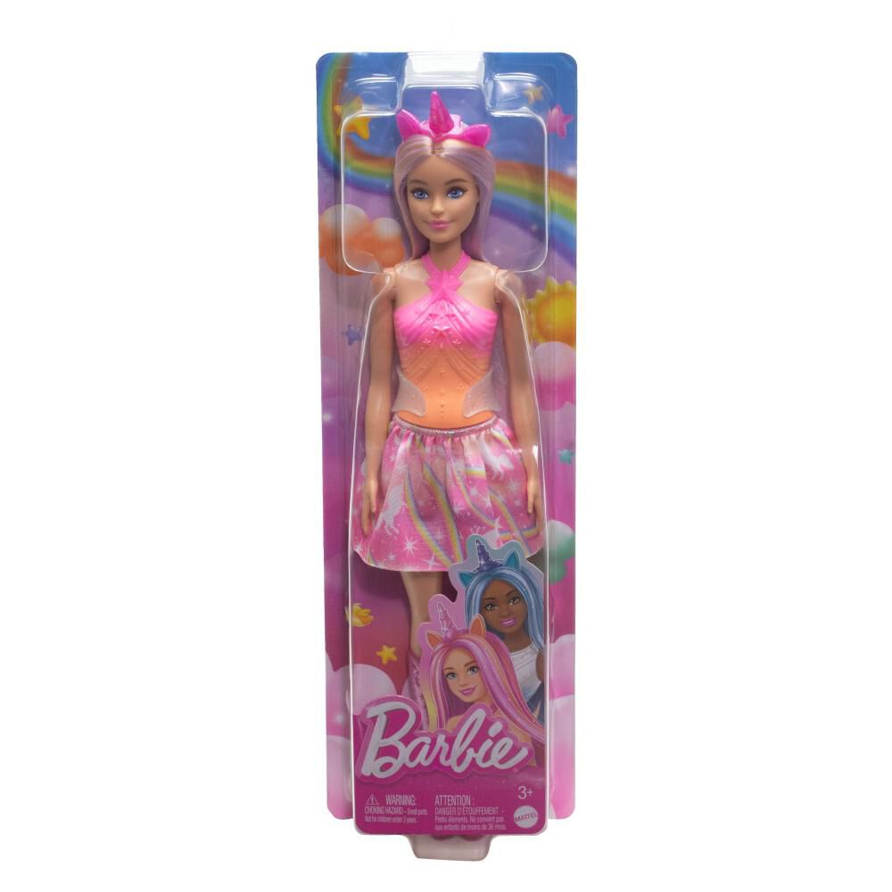 Mu&ntilde;eca Barbie Fantas&iacute;a Unicornio image number 4.0