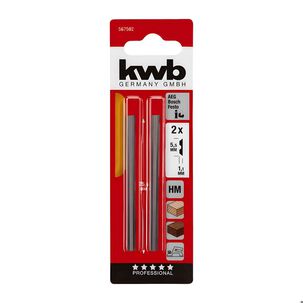 Repuesto Cuchillas Para Cepillo 82mm - Kwb