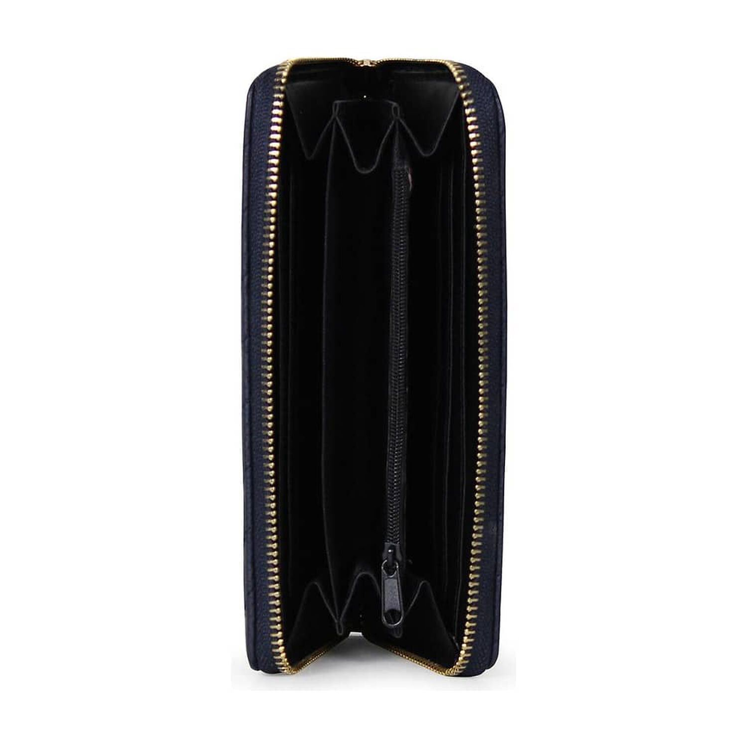 Billetera De Mujer Ava Azul Carven image number 2.0