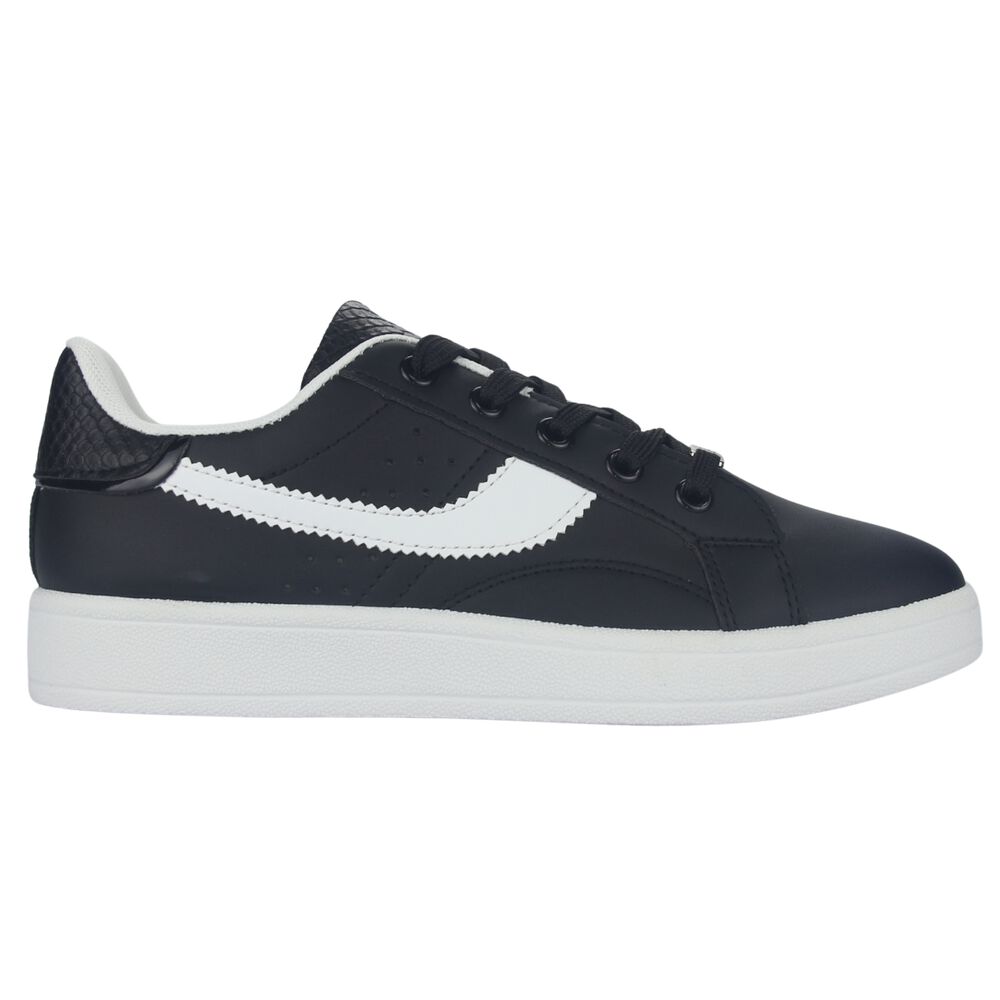 Zapatilla Mujer Chalada Pita-1 Negro/blanco Urbano image number 0.0