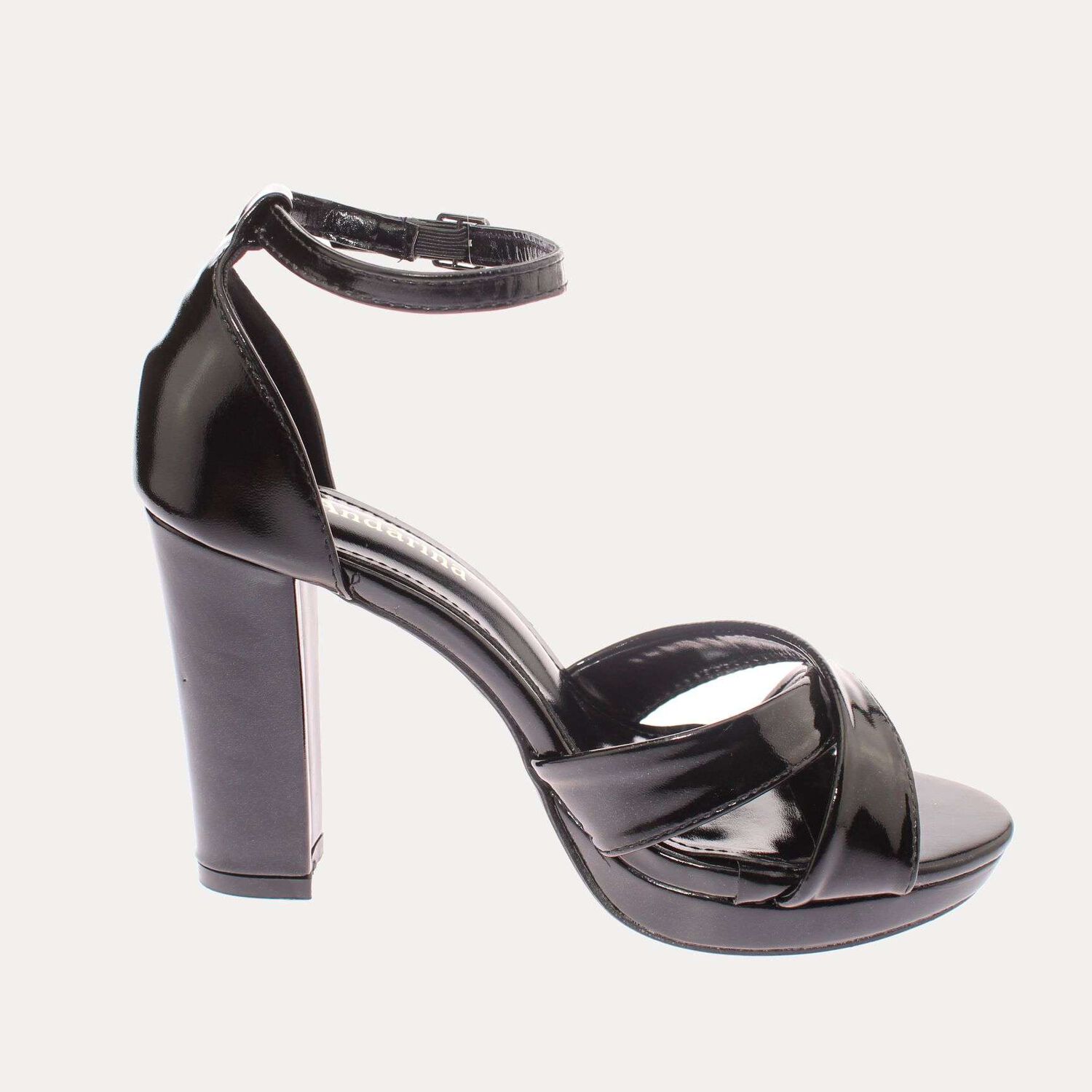 Zapato Tac&oacute;n Negro Andarina Art. 5m230black image number 3.0