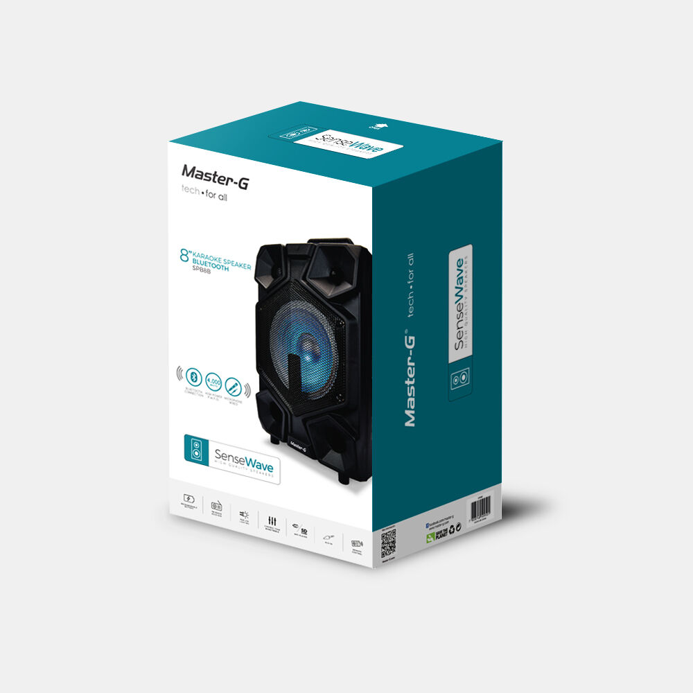Parlante Karaoke Portátil Bluetooth Master G 8 Spb8b image number 5.0