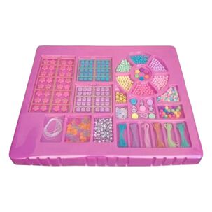 Juguete Set De Mostacillas Para Hacer Pulseras Infantiles