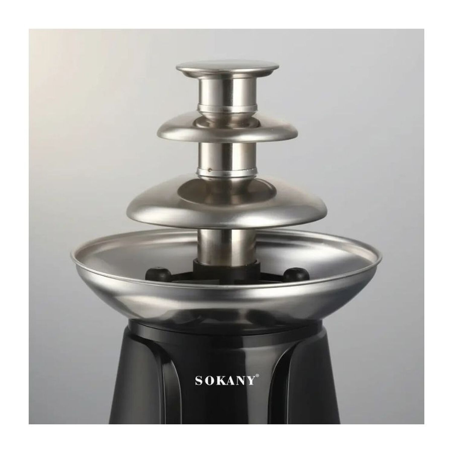 Fuente De Chocolate Electrica Sokany 3 Niveles 60w image number 2.0