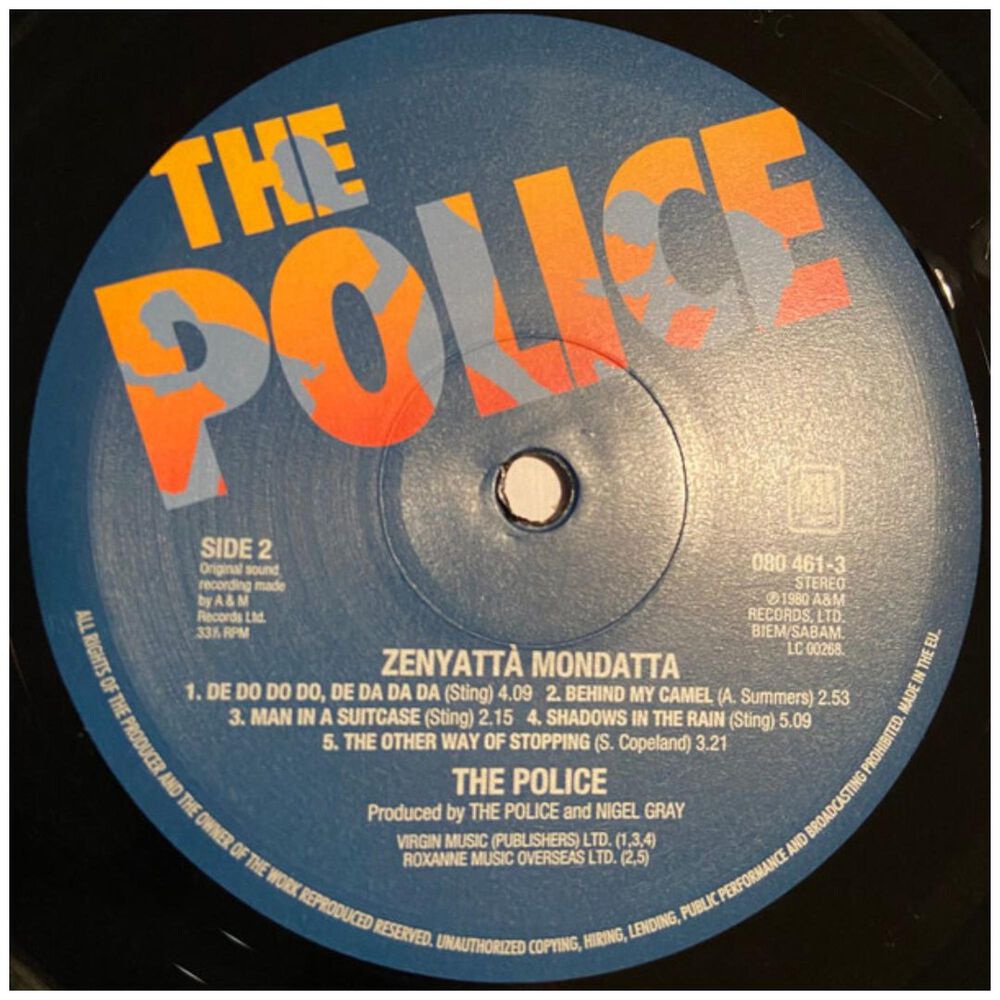 Police - Zenyatta Mondatta | Vinilo image number 3.0