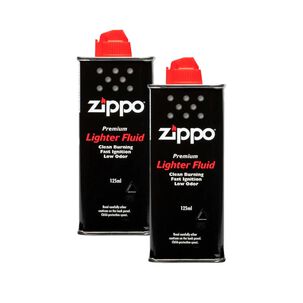 Pack Zippo Dos Bencinas Encendedor Zippo Original 125ml