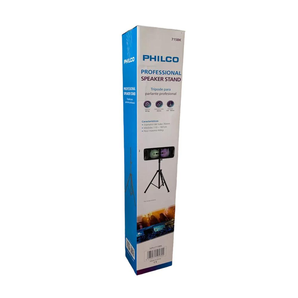 Tripode Para Parlante 1.8mts Negro C715bk image number 2.0