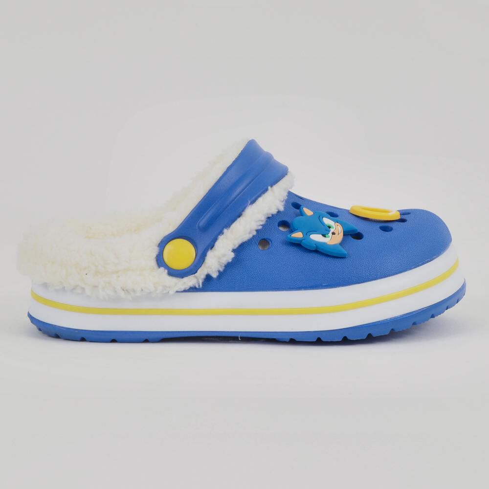 Pantuflas Chiporro Niño Sonic Azul image number 0.0