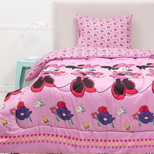 Plumon 1.5 Plazas Disney Minnie Flores