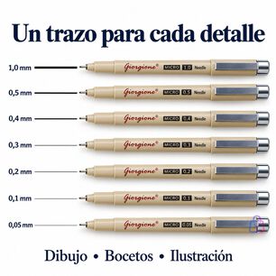 Set Estil&oacute;grafos Zg010 10 Piezas Dibujo Y Brush - Ps