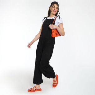 Enterito Largo Denim Tiro Medio Relax Mujer Freedom