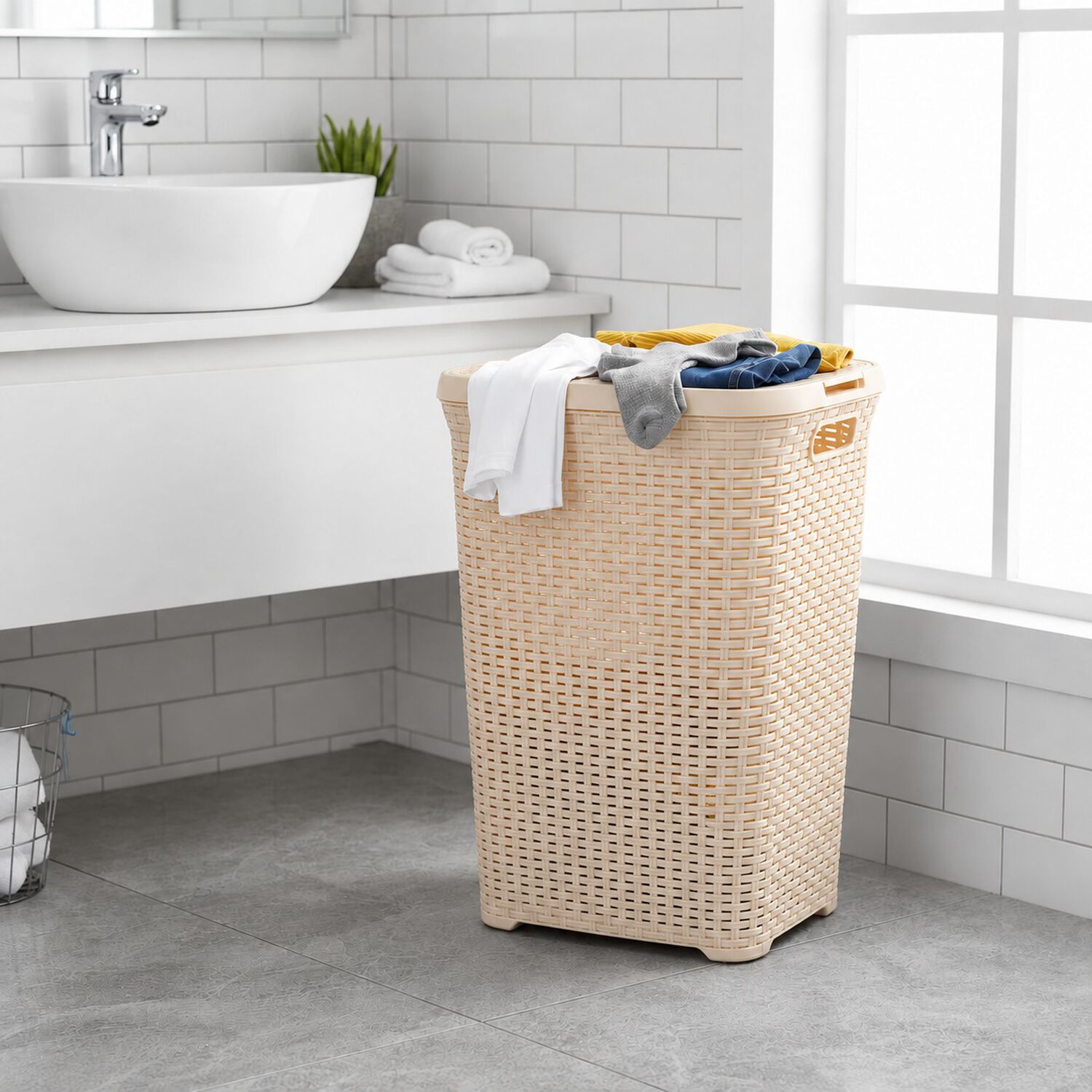 Cesto Canasto Para Ropa 60 Litros Marca Mp image number 3.0