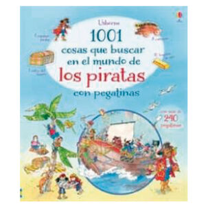 1001 Cosas Que Hay Que Buscar Mundo Piratas - Pegatinas