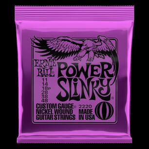 Set De Cuerdas Ernie Ball Power Slinky 11 &ndash; 48