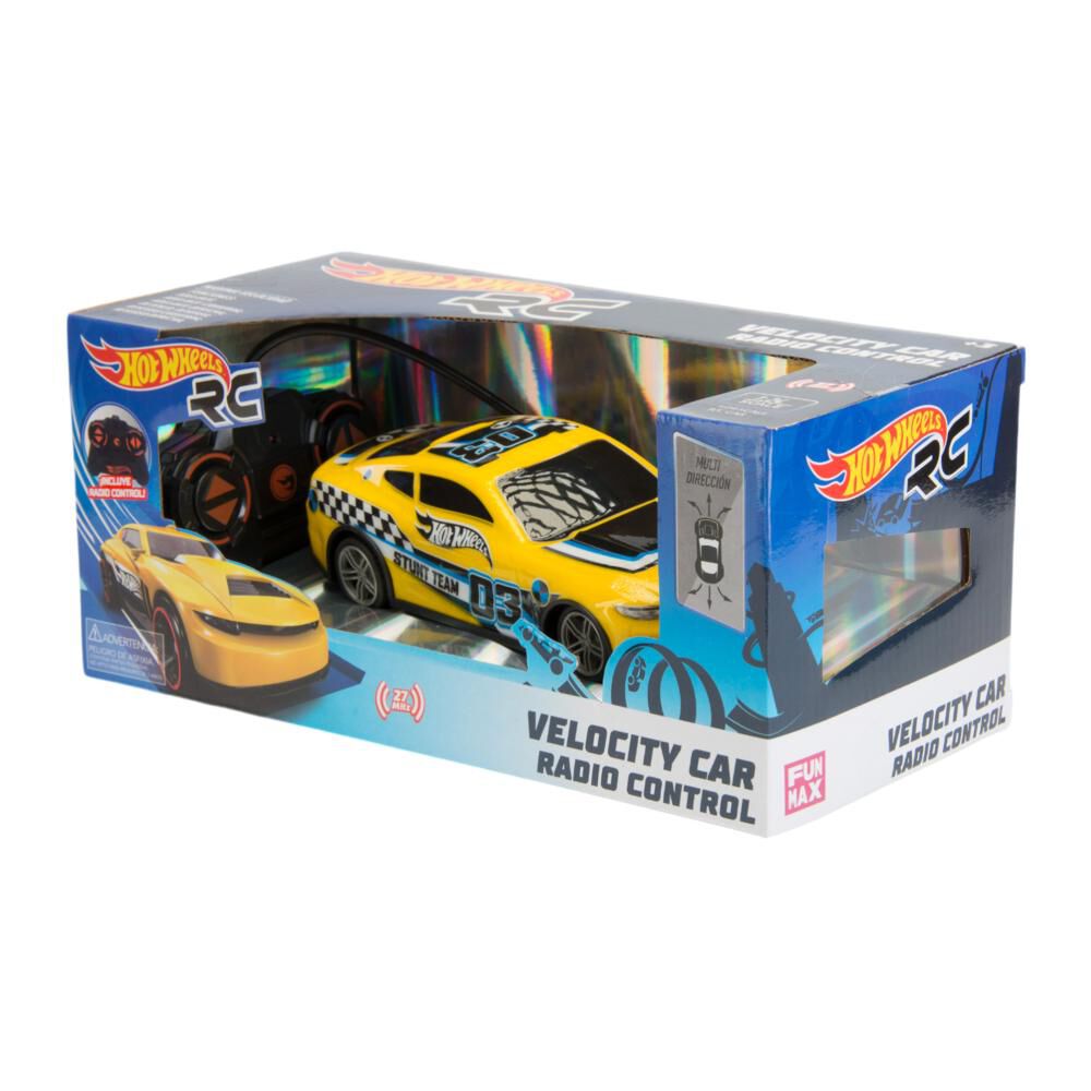 Vehiculo Radio Control Hot Wheels 1:24 Velocity Car Surtido image number 8.0