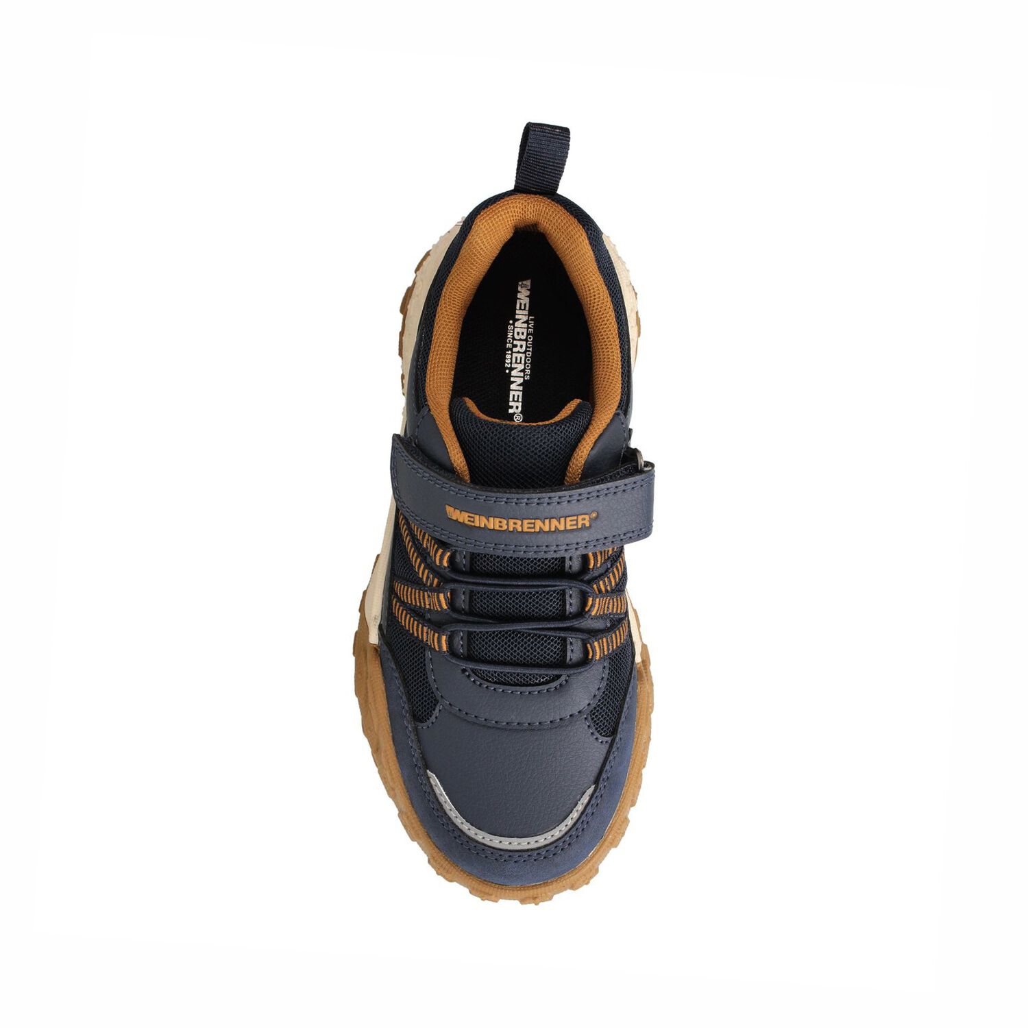 Zapatilla Outdoor Ni&ntilde;o Weinbrenner Force Azul image number 3.0