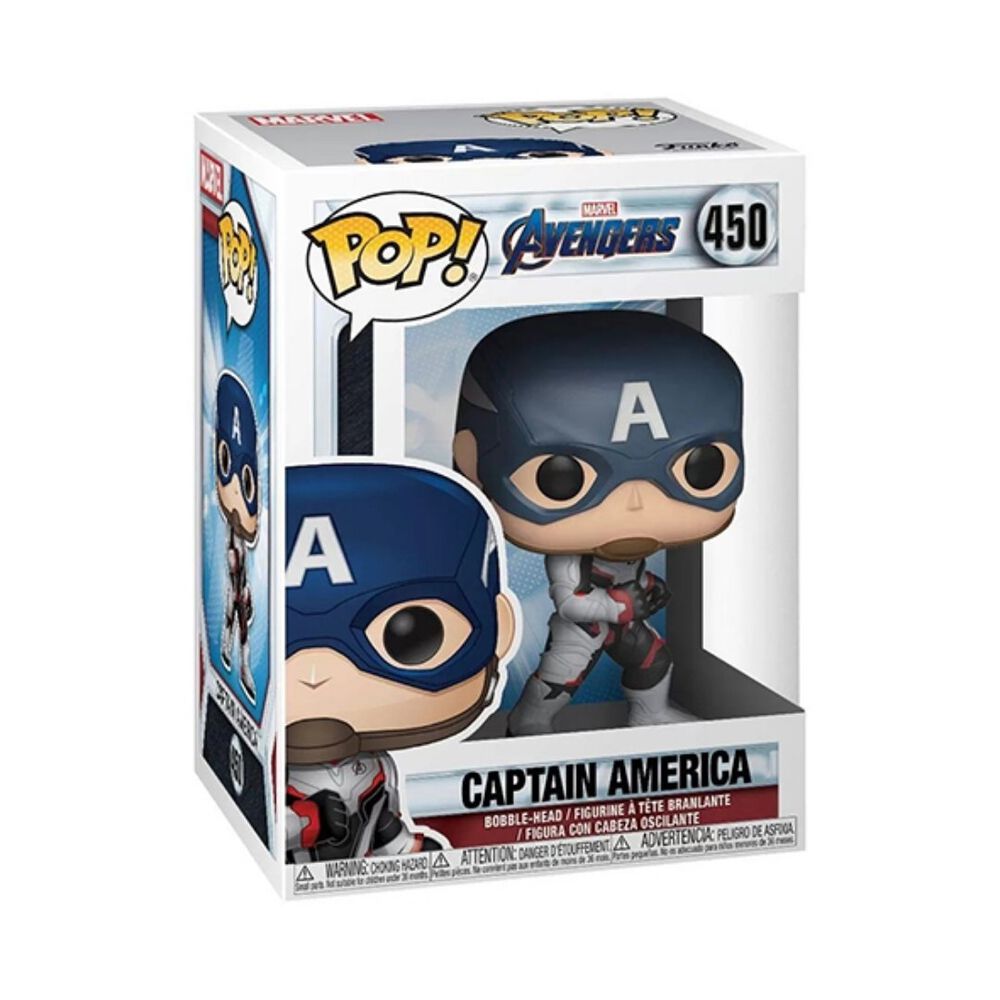 Funko Pop Marvel Avengers Endgame Captain America 450 image number 1.0