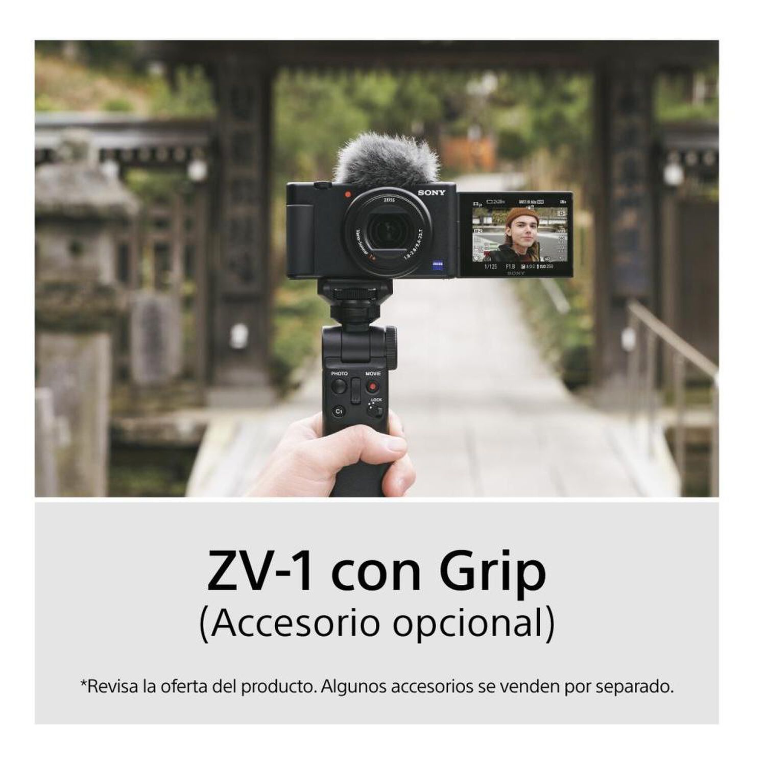 C&aacute;mara Digital Semi Profesional Sony ZV-1F image number 6.0
