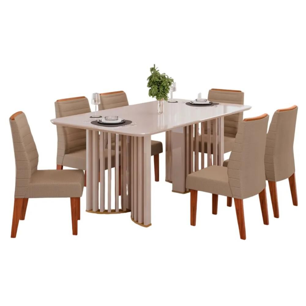 Juego De Comedor Altavision Luma / 6 Sillas image number 0.0