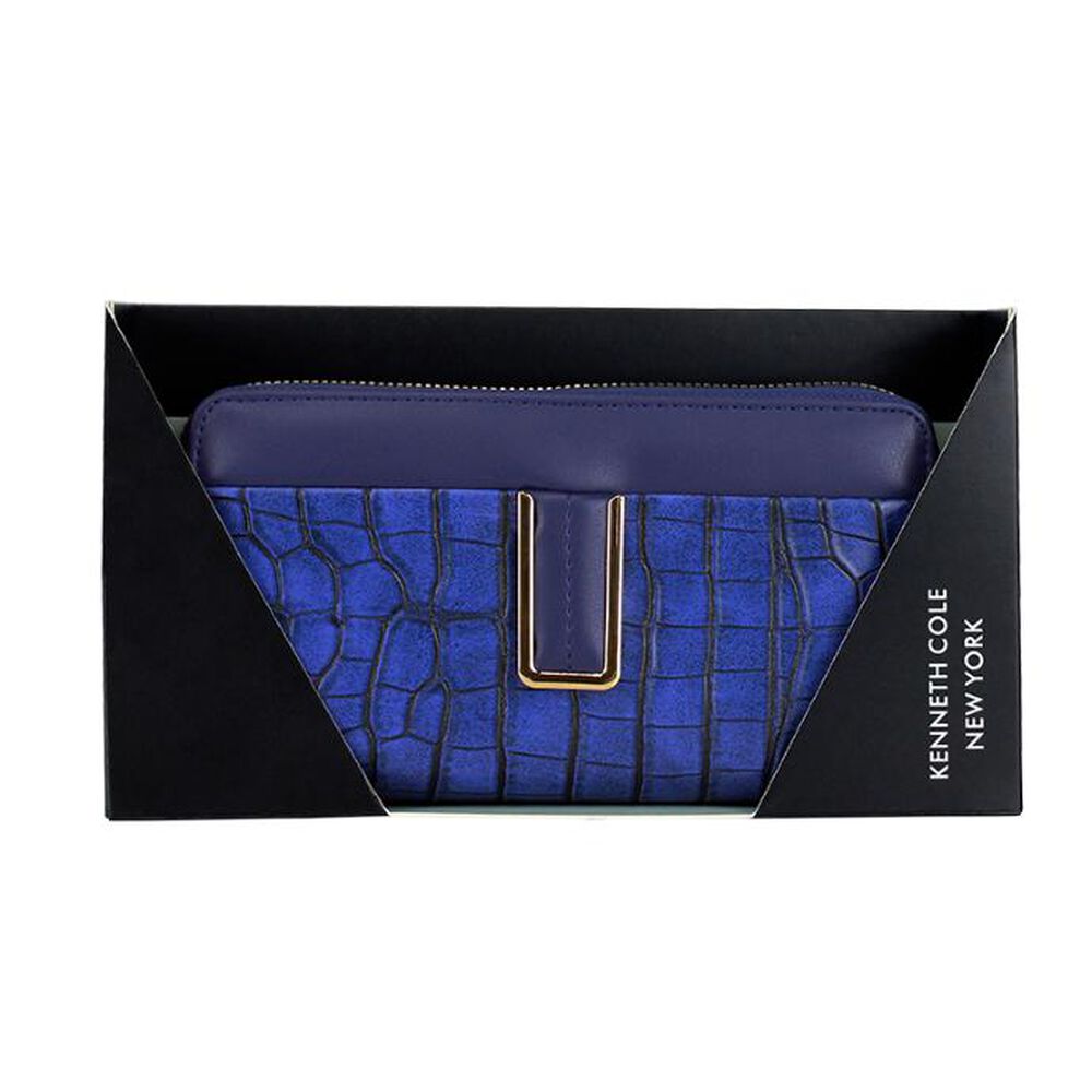 Billetera Mujer Tate Azul Kenneth Cole image number 3.0
