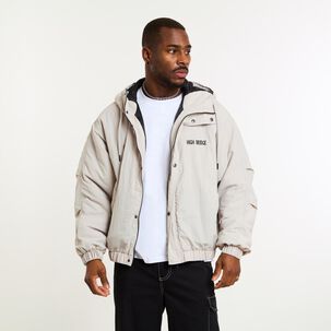 Chaqueta Lisa Regular Cuello Alto Con Capucha Hombre Rolly Go
