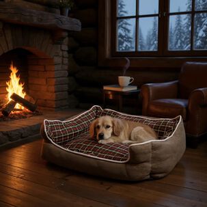 Cama Para Mascotas Espuma - Talla M (cafe)