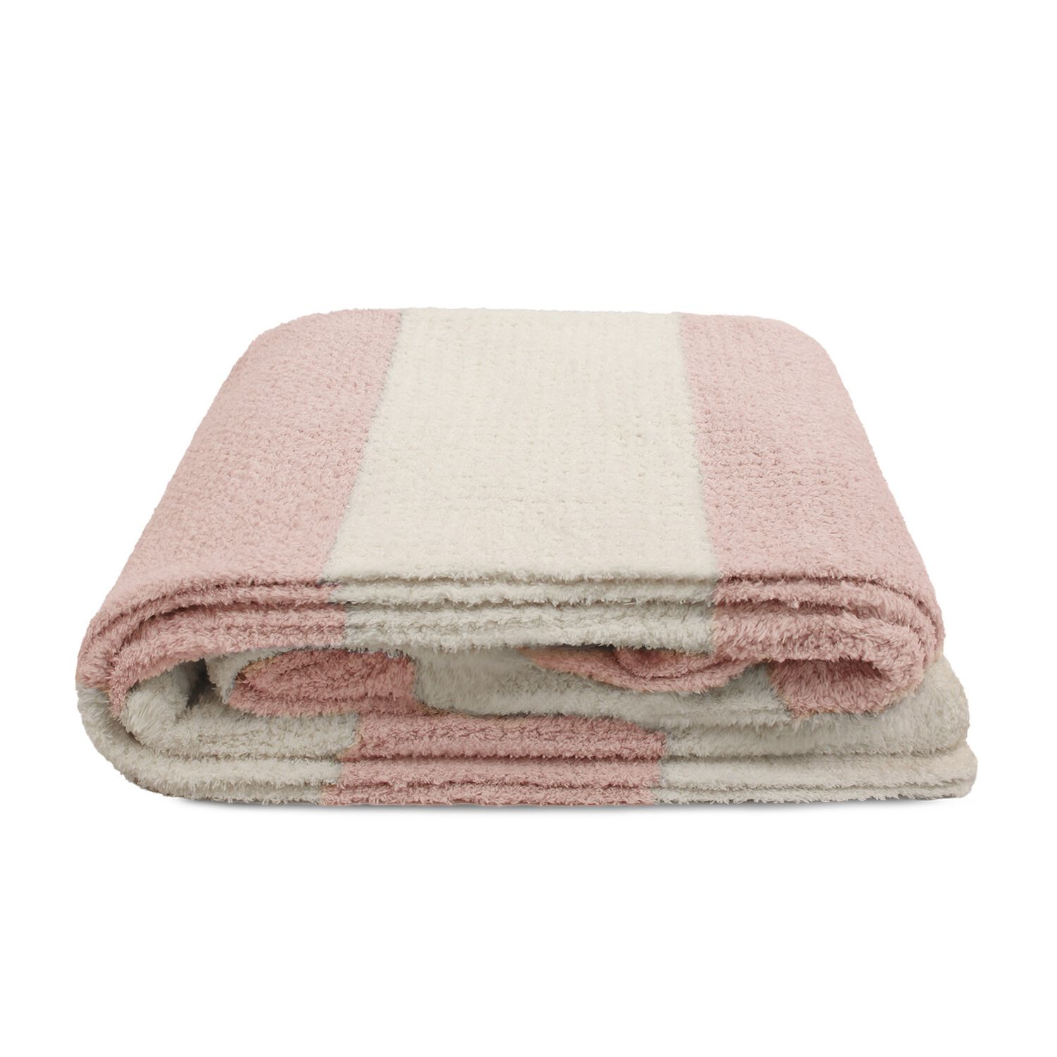 Manta De Franela Nautica 127x152 Waffle Suavidad Superior Rosa image number 2.0