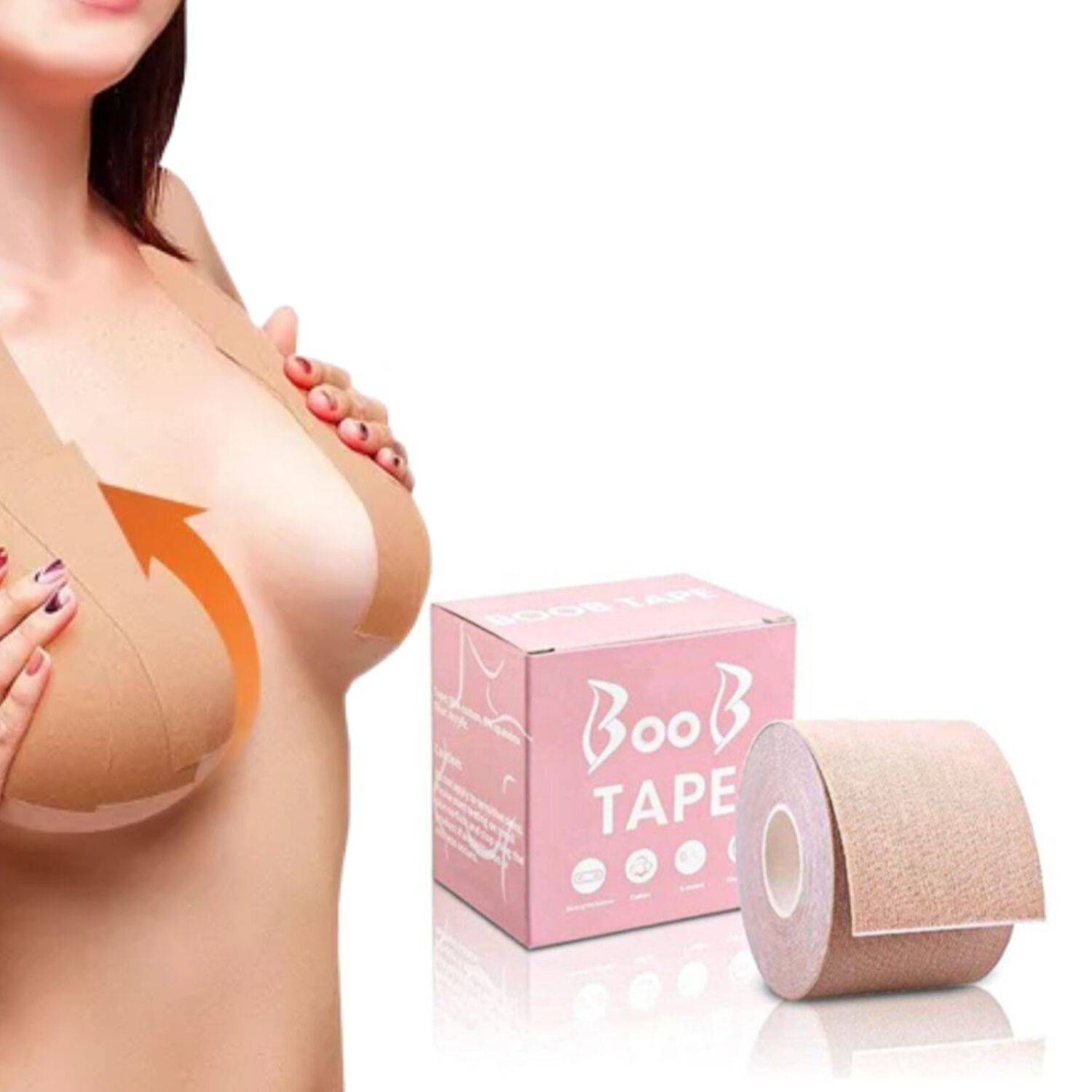 Cinta De Levantamiento De Bustos Original Invisible Cinta Push Up image number 0.0