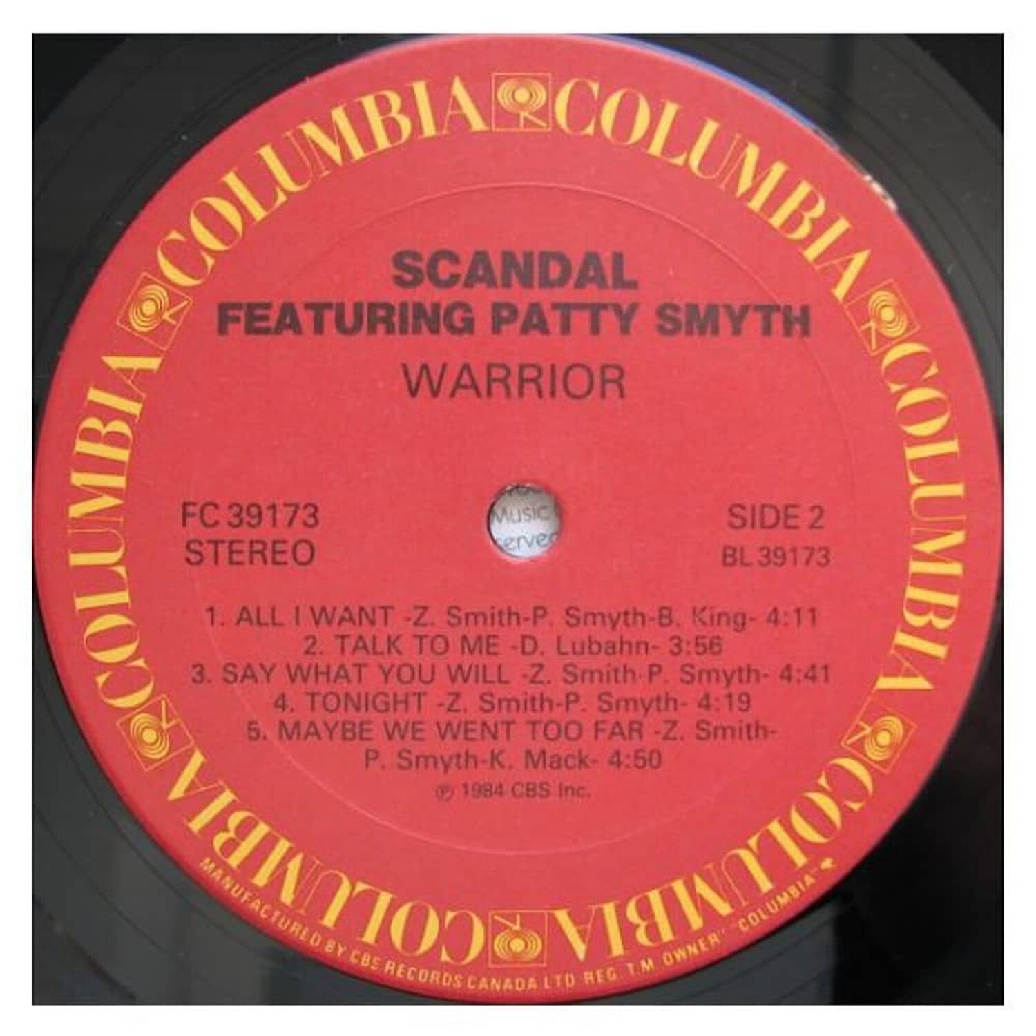 Scandal - The Warrior | Vinilo Usado image number 3.0