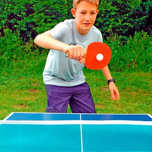 Mini Mesa De Ping Pong Port&aacute;til Azul