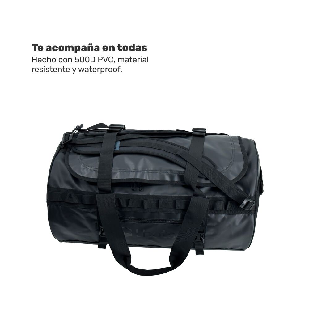 Bolso Deportivo Impermeable Duffel 30 Lts Lhotse Black image number 6.0