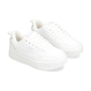 Zapatilla Infantil Ni&ntilde;a Topsis White
