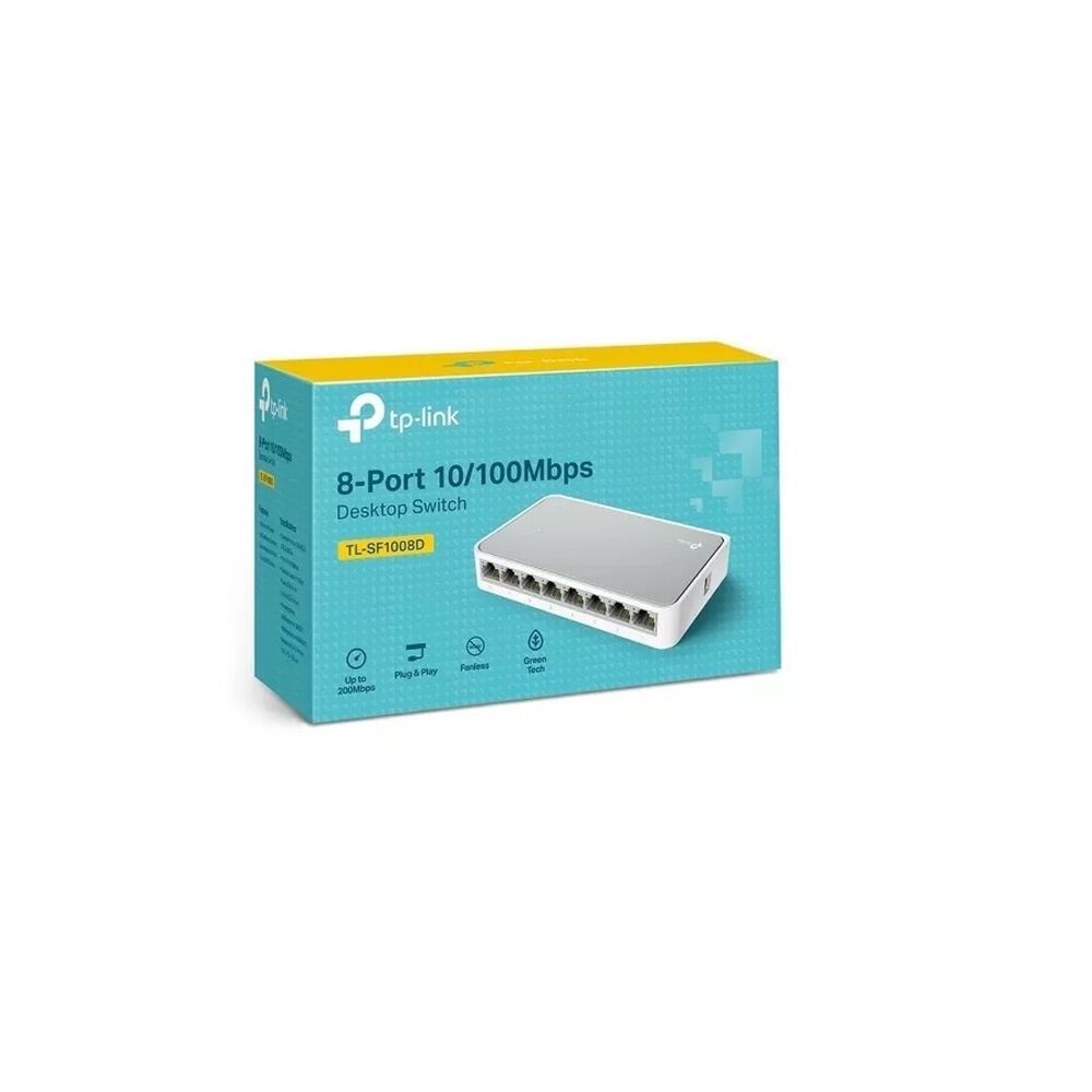 Switch De Sobremesa Con 8 Puertos Tp-link Tl-sf1008d image number 2.0