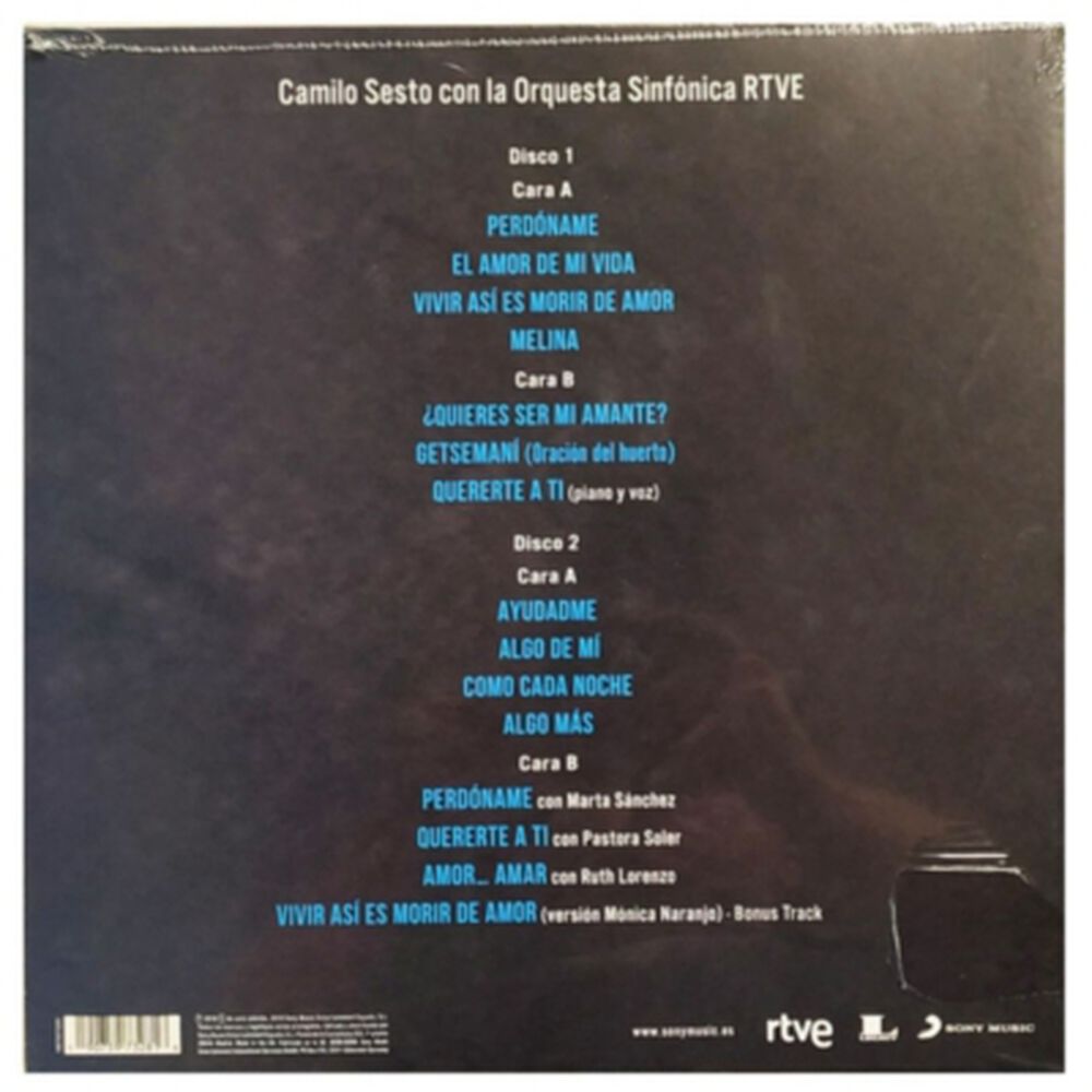 Camilo Sesto - Camilo Sinfonico (2lp) | Vinilo image number 1.0