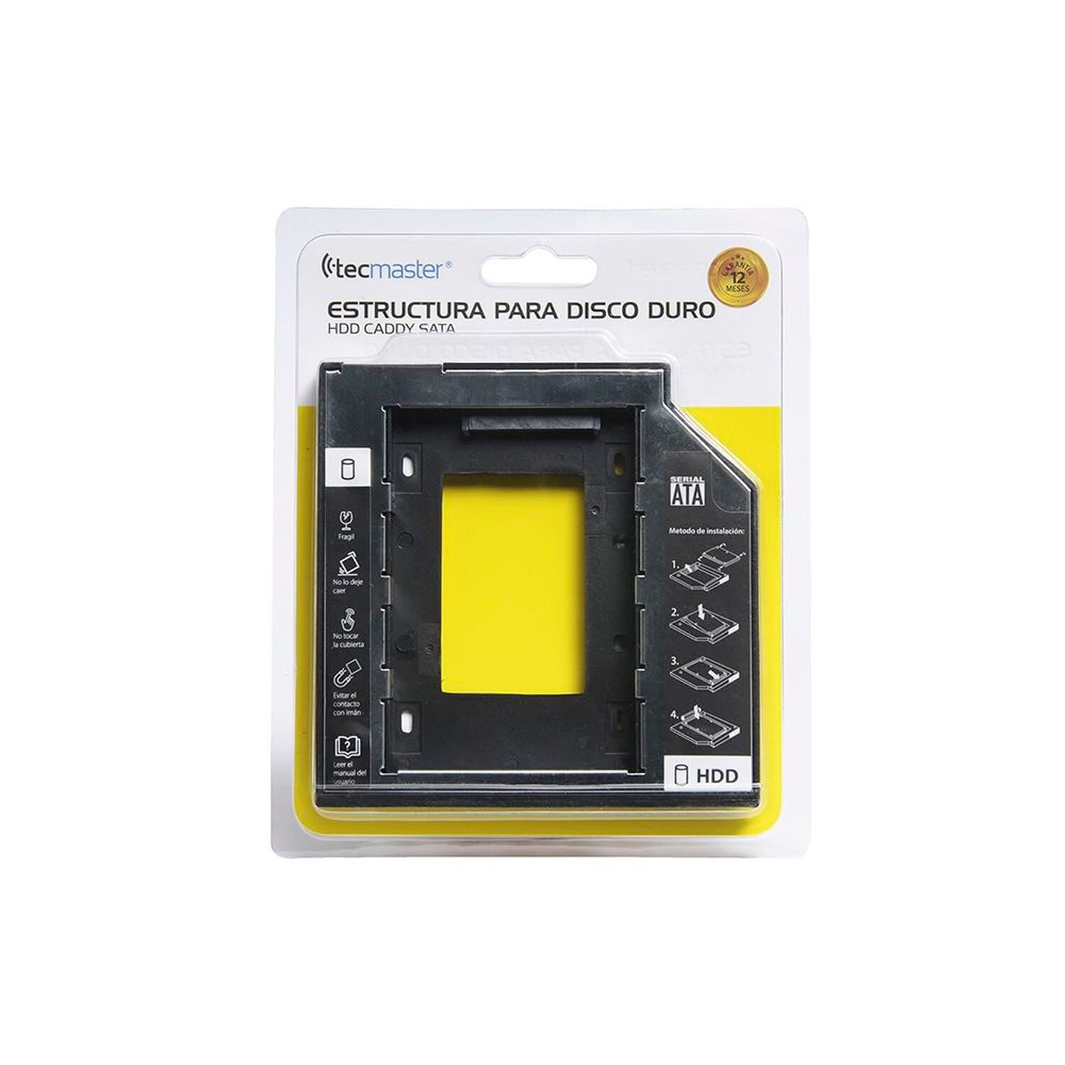 Caddy Para Disco Ssd O Hdd De 2.5" Sata / 9.5mm High Speed image number 6.0