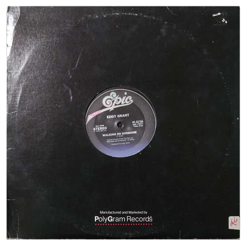 Eddy Grant - Walking On Sunshine | 12" Maxi Single Usado image number 0.0