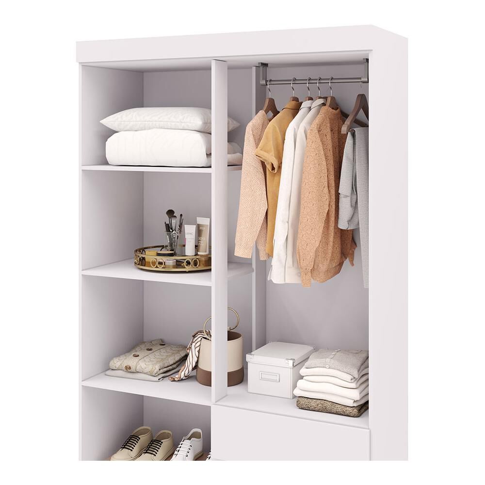 Cl&oacute;set Vekkahome Ideal / 4 Puertas / 2 Cajones image number 10.0