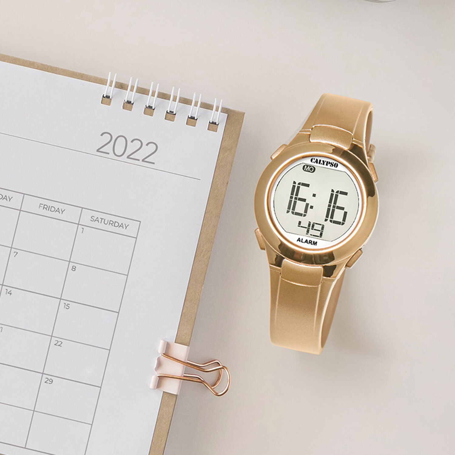 Reloj K5677/3 Calypso Gris Mujer Digital Crush image number 1.0