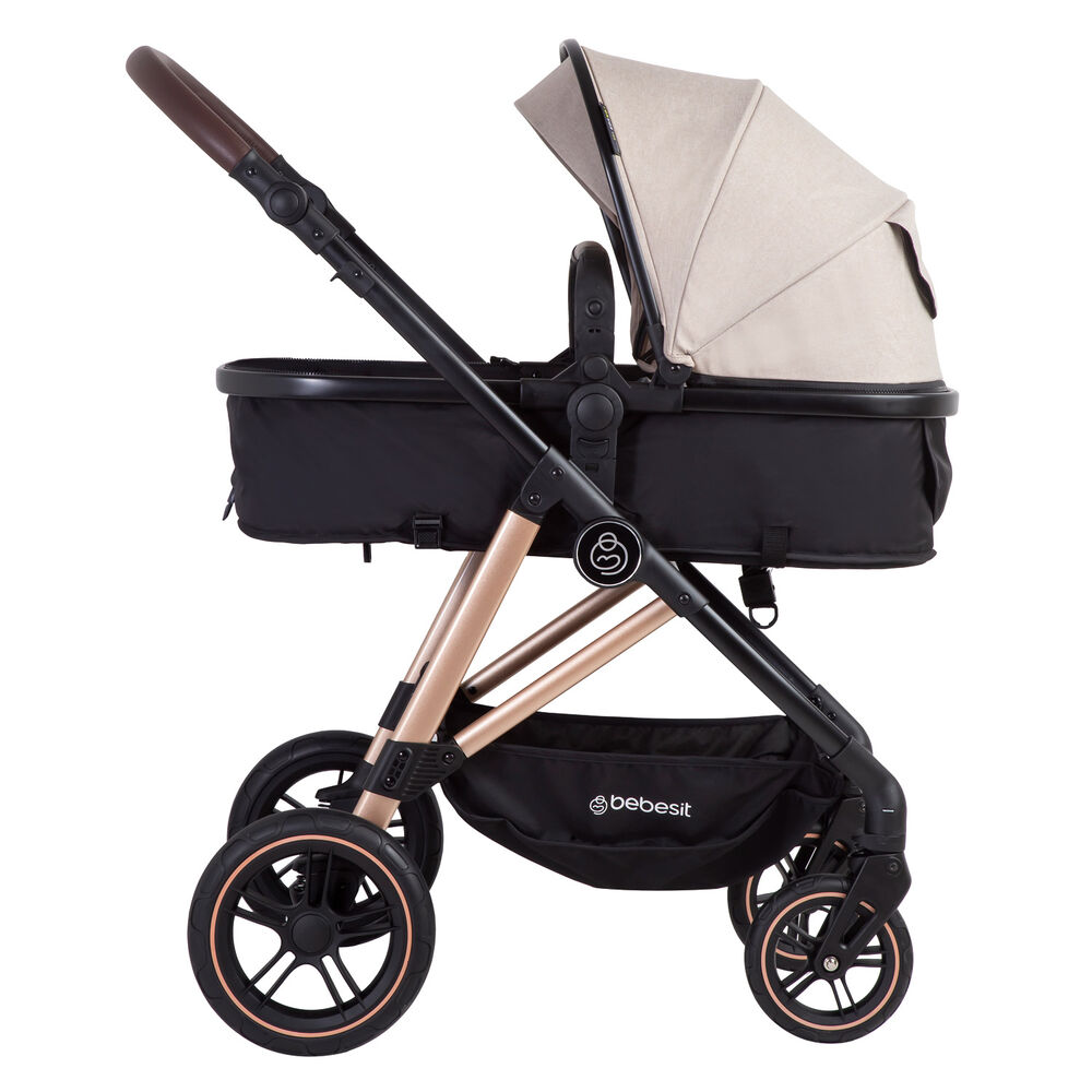 Coche Cuna Travel System Neo Beige Bebesit image number 3.0