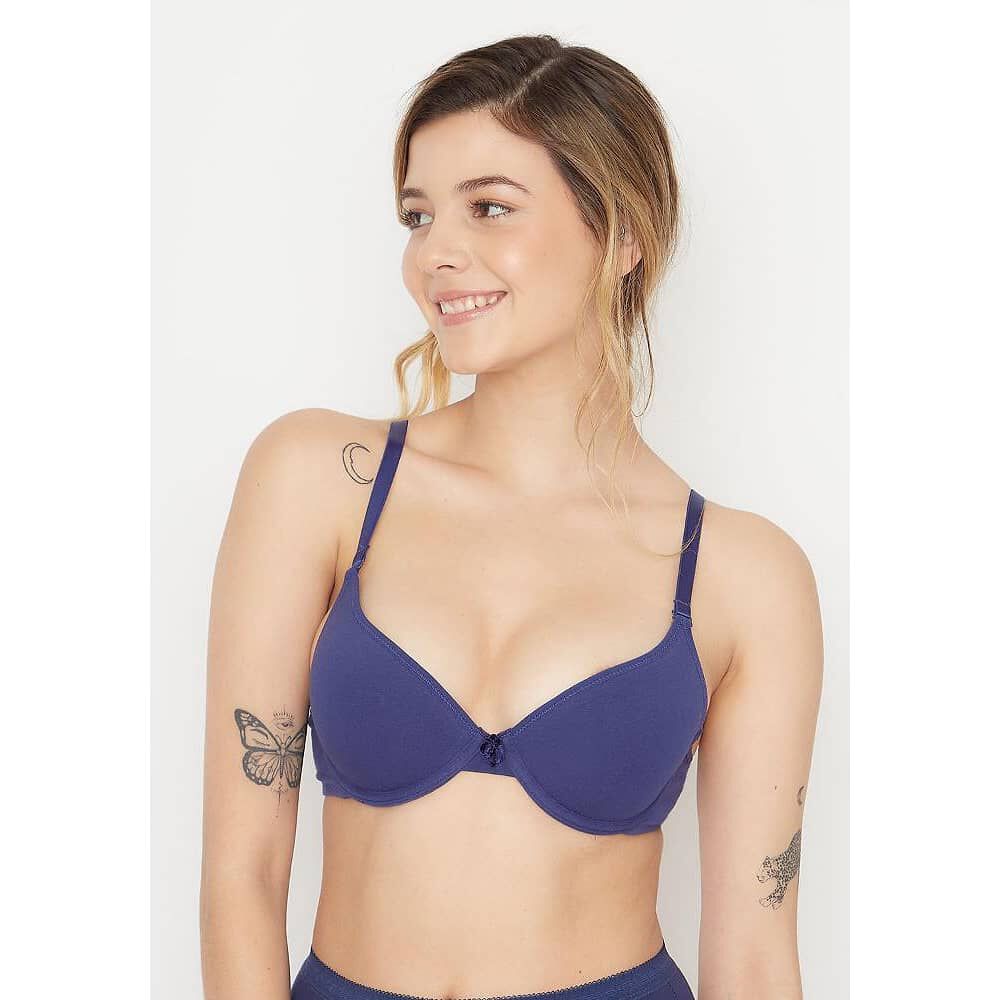 Pack 3x Sosten Soft Algod&oacute;n P350.010-azu Kayser image number 1.0