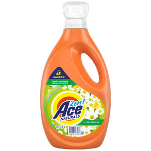 Detergente Líquido Ace Naturals 2 En 1 Flores Frescas 1.8l