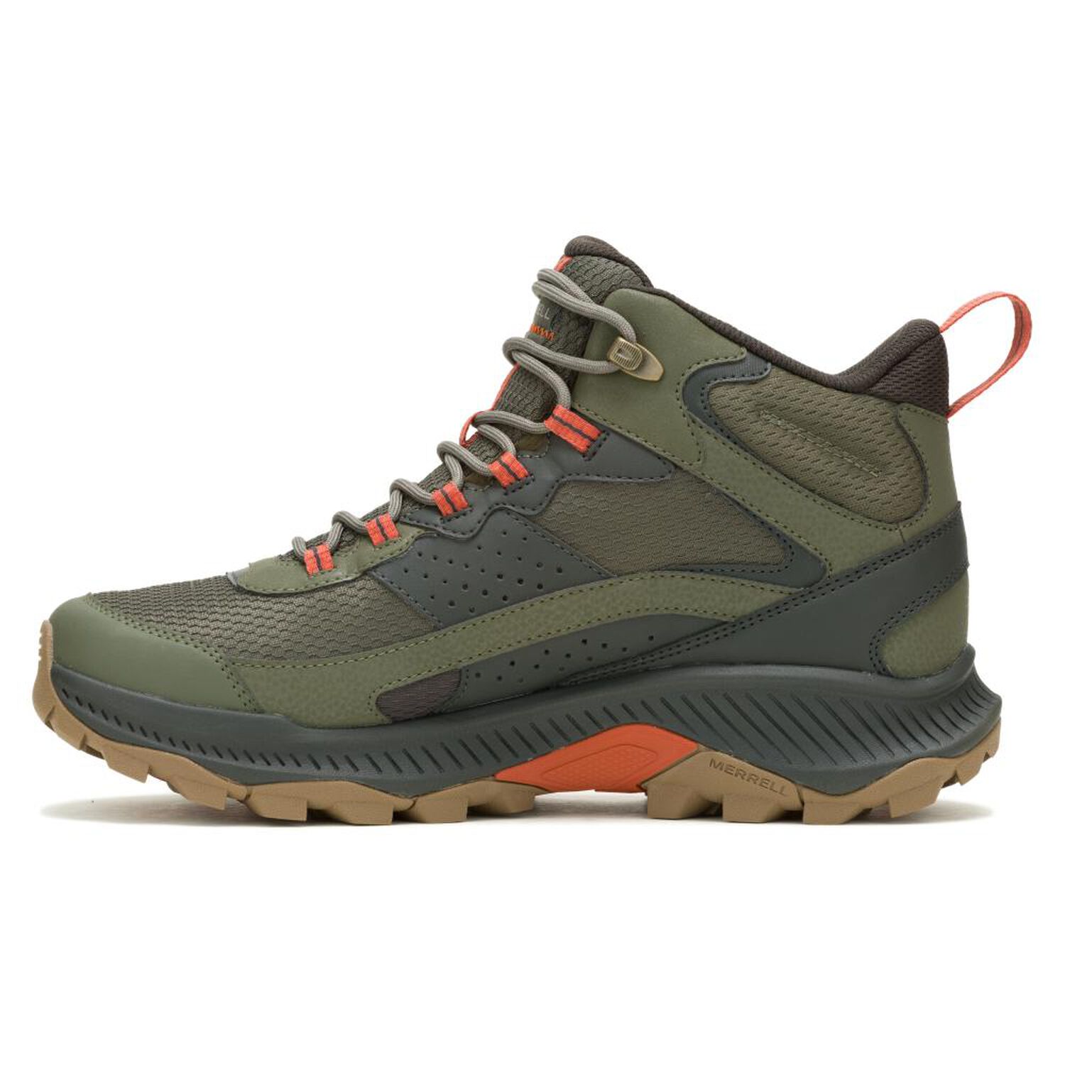Bot&iacute;n Outdoor Hombre Merrell Speed Strike 2 Mid Verde Waterproof image number 2.0