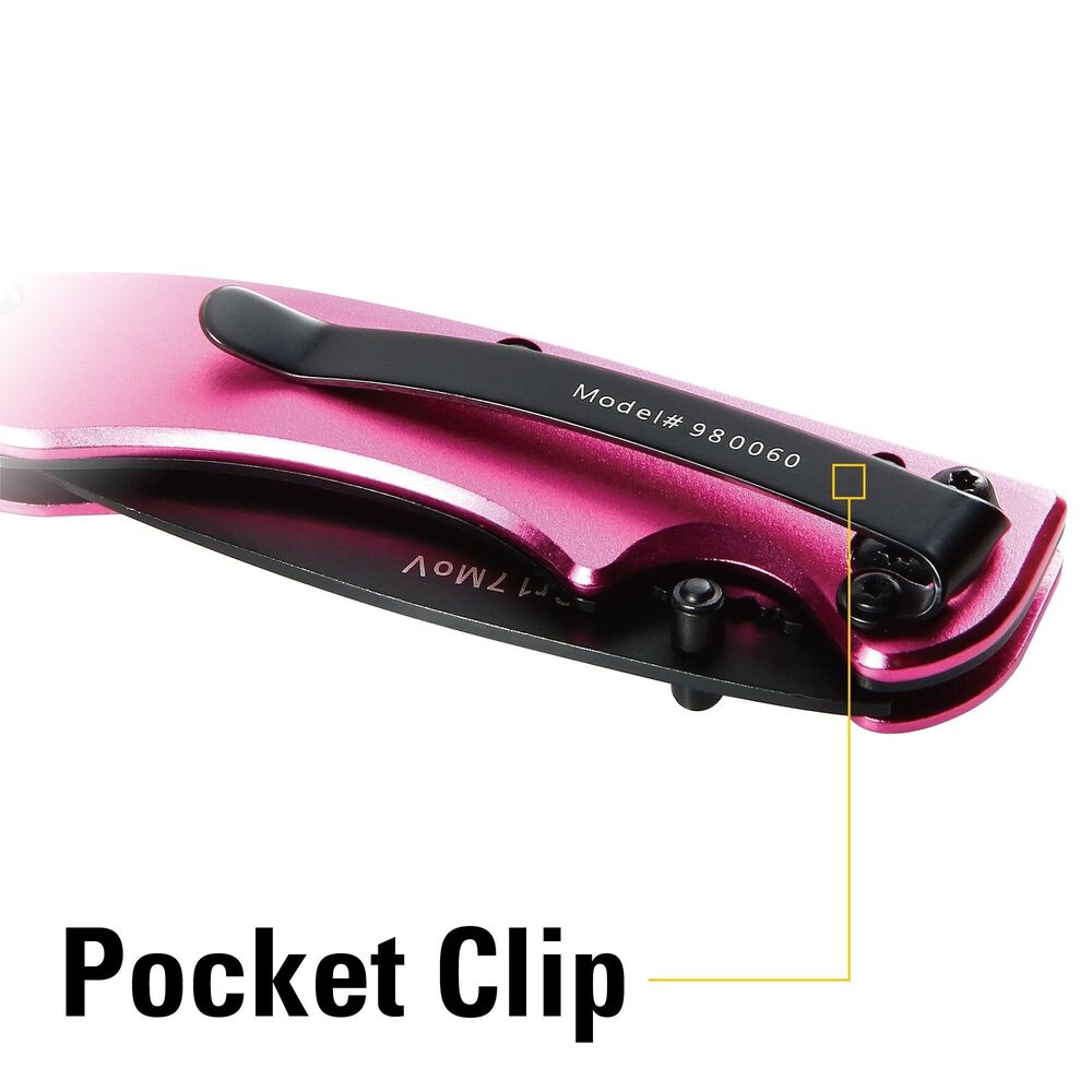 Cuchillo Navaja Plegable Cat 980060 Punta Curva image number 3.0